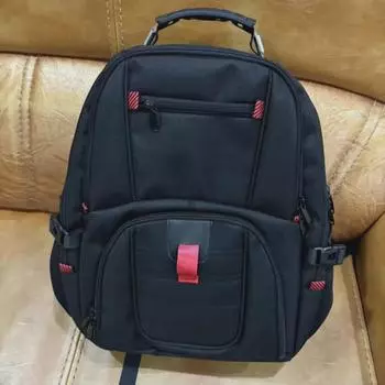 Трансграничный USB-рюкзак большой вместимости для путешествий - унисекс, многофункциональный для студентов и профессионалов чёрный