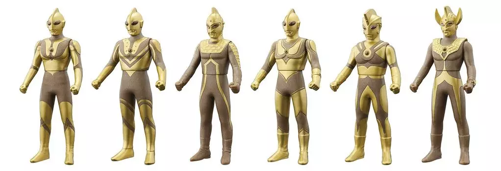 Трансляция 50-й годовщины серии Ultraman Ultraman, специальный набор Ultra 6 Brothers золотой