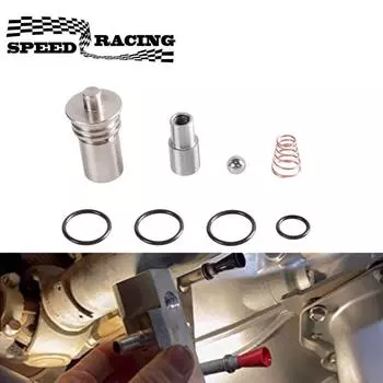 Transmission Cooling System Upgrade Cooler Flow Bypass Valve Kit For Cadillac Chevy GMC Car 6L80-6L90-8L90-10L90 2014-UP STL010 серебряный