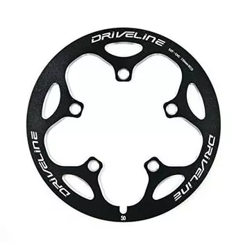 Трансмиссия Трансмиссия Super Guard G1 Модель велосипеда Cycle Bash Guard Chainring Guard BCD 110 мм (50T, черный)