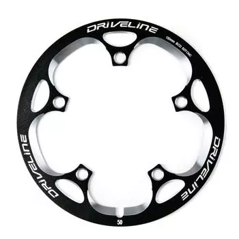 Трансмиссия Трансмиссия Super Guard G2 Модель велосипеда Cycle Bash Guard Chainring Guard BCD130mm Импортный [Обычный продукт] (48Т, Черный)