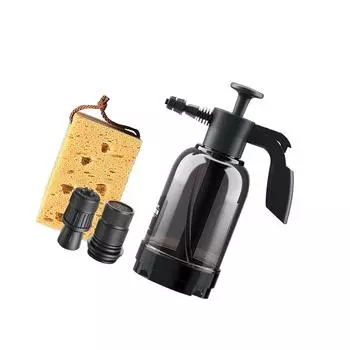 Transparent 2L Hand Pressure Sprayer for Home, Lawn, Garden, Yard