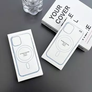 Прозрачный акриловый защитный чехол Magsafe для iPhone 14 Pro Max и 15 iPhone 7P/8P