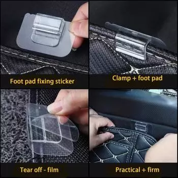 Transparent Adhesive Hooks Transparent Adhesive Utility Hook To Clamp Kick Mats Protector Transparent Small Sticker Adhesive прозрачный