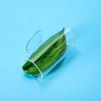 Transparent Aquarium Betta Fish Tunnel With Leaves Pad Betta Tube Tunnels Betta Fish Acrylic Tube Set 3