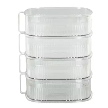 Transparent Dish Dust Cover Dustproof Multi Layer Dish Cover Multifunctional Food Cover 4 Layer 4 Layers