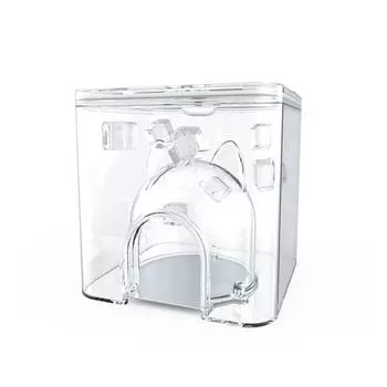 Transparent Hamster Cooling House Plastic Cooling Pet House Water Cube Pet Nest Golden Bears
