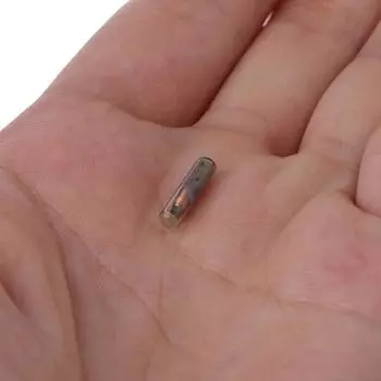 Транспондер для пустого ключа ID48 разблокированный чип для автомобильных ключей серый