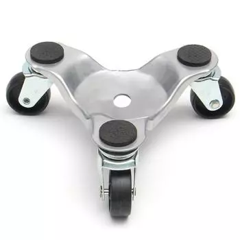 Транспортировка перемещает мебельный инструмент транспортный рычаг переключения передач движущееся колесо слайдер ролик сверхмощный помощник при переезде дома L серебряный