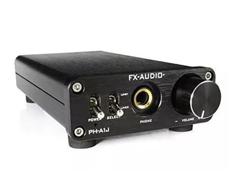 транзисторный усилитель для наушников дискретной конфигурации FX-AUDIO- PH-A1J (черный)