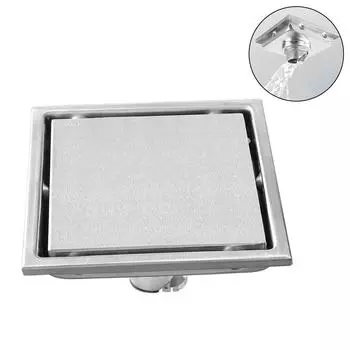 Трап для душа Трап для душа с отделкой из матового никеля 110*110mm