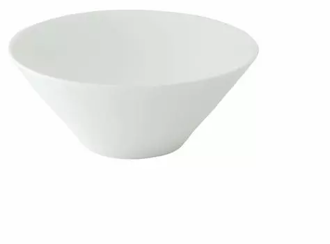 Трапециевидная салатница EAST table, прозрачная, белая, 14,3 см, сделано в Японии, подходит для микроволновой печи, можно мыть в посудомоечной машине, простая миска dix-B1-4011-0