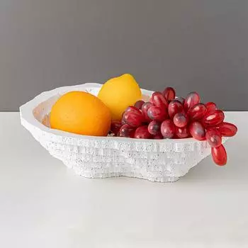 Трапециевидный поднос в стиле ваби-саби, фруктовая тарелка, входная тумба под телевизор, модель подноса для хранения вещей, украшения в скандинавском стиле, простое украшение