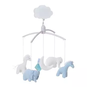 Traseria Кровать Merry Animal Moon Ручной завод музыкальная шкатулка детская кроватка игрушка для сна Baby Merry Baby Подарок Подарок (синий) синий