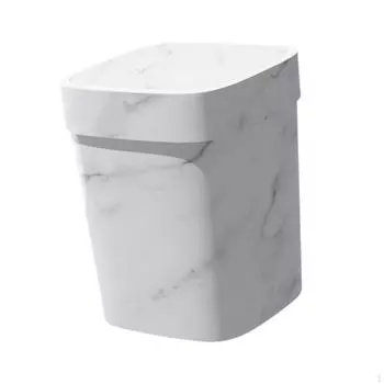 Мусорное ведро Компостный ящик Мусорный контейнер Отходы для кабинета Спальня Прихожая Дом S белый