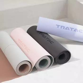 Tratac TPE reversible double-sided yoga mat 4 colors (regular) Lavender Purple & Mint