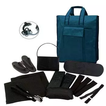 Траурная одежда Японский набор аксессуаров для одежды 16 предметов Набор аксессуаров для надевания кимоно Сумка для кимоно Видео QR-код в комплекте Сандалии сумка S M L LL размер M