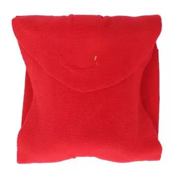 Travel Airplane Pillow Real Sleeping Experience On Long Flights Super Soft Lightweight Flight Neck красный
