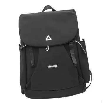 Travel Backpack Casual Daypack Student Lightweight Laptop Bag Rucksack for Girls Boys Women чёрный