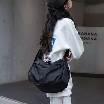 Travel Canvas Bag Large Capacity Casual Designer Black
