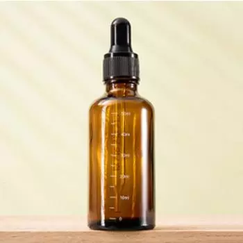 Travel Essential Oil Dropper Bottle Dropper Bottle with Scale Liquid Pipette Bottle Perfume Bottle 50ml