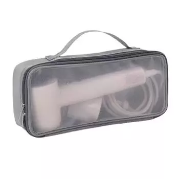 Travel Organizer Hair Dryer Carrying Case Dustproof Portable Hair Curler Storage Bag Zipper Desugn Large Capacity