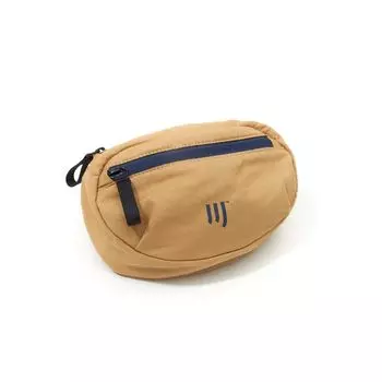 Travel & Outdoor Lightweight Shoulder Bag Casual Waist Bag Sandy Yellow
