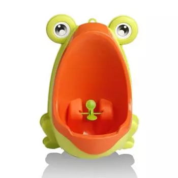Travel Potty Plastic Children Potty Toilet Frog Standing Potty Baby Hygiene Toilet Urination Pot
