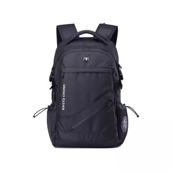 Travel Swiss Men s Business Large Capacity Backpack Black small size
