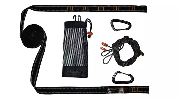 Travel Travel ULTRALIGHT Подвесная система для гамака Сверхлегкая подвесная система Японский оригинальный продукт [BUSHMEN Gear] [BUSHMEN Gear] -