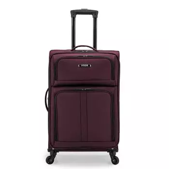 Traveler Anzio Softside Expandable Spinner Anzio Softside Expandable Spinner Багаж США. Чемодан, бордовый, клетчатый, средний, 26 дюймов,