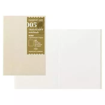 Traveler s Note Refill Lightweight Paper 2 Pack Passport Size 14371006