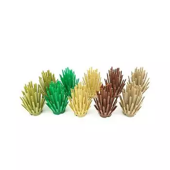 Трава Кусты Строительный Блок Наука И Образование Сцена Растения Аксессуары