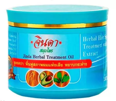 Травяная маска для роста волос Jinda, 400 г 400 g