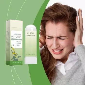 Травяная назальная отсасывающая палочка Мягкое очищение и уход за ушами Дискомфорт Уход за телом Назальная отсасывающая палочка 1,8 мл One Size