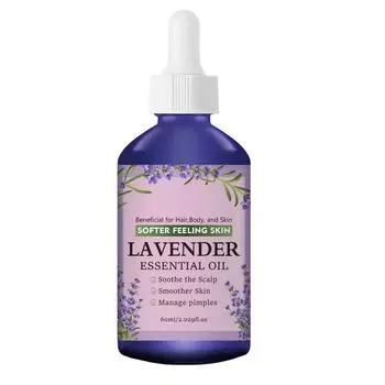 Травяная сыворотка для массажа с маслом лаванды, успокаивающая кожу, сыворотка для массажа во время сна, масло 60 мл One Size