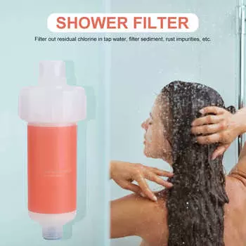 Травяной ароматический фильтр для душа, очиститель воды для ванны, удаление хлора и фторида, принадлежности для ванной комнаты