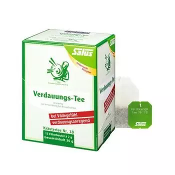 Травяной чай для пищеварения Zalus No. 18, 15 упаковок