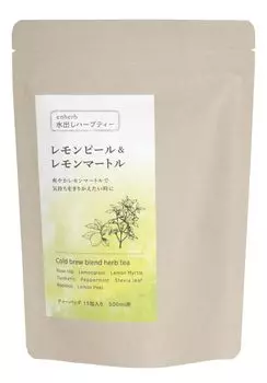 травяной чай enherb Cold Brew лимонная цедра лимонный мирт и