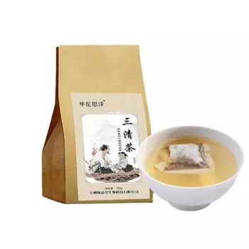 Травяной чай Сан Цин 120 г. Мятный прозрачный чай для полости рта, пакетик для здоровья, настойка