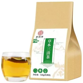 Травяной чай Sanqing Healthy Herb Tea в пакетиках 120г