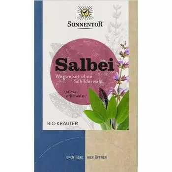 Травяной чай Sonnentor шалфейный чай 18x1г