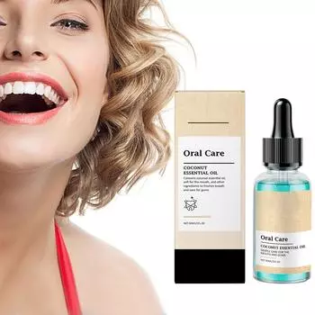 Травяной ополаскиватель для полости рта для мягкого очищения зубов, удаления пятен и запахов, ежедневный уход, ополаскиватель для полости рта 30 мл белый