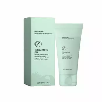 Травяной отшелушивающий гель мягко очищает закрытый рот и черный рот, сужает поры, отшелушивает и осветляет кожу. One Size
