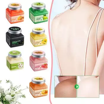 Травяной отшелушивающий скраб для тела SADOER One Size