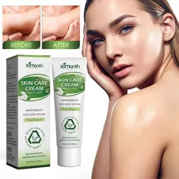 Травяной питательный крем для осветления темной кожи суставов и тела, увлажняющий и отбеливающий, крем для ухода за кожей тела и суставов 50ml