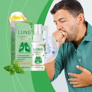 Травяной спрей для тела, улучшает уход за телом и облегчает дыхание тела. Спрей с травяными ингредиентами 30 мл One Size