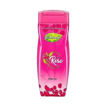 Травяной тальк с ароматом Розы (100 г), Rose Herbal Talc, Girnar