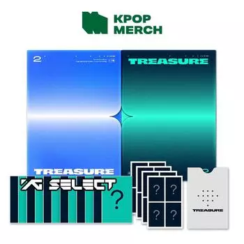 TREASURE - 1-й мини-альбом [THE SECOND STEP : ГЛАВА ОДИН] (Фотокнига ver) BLUE