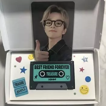 TREASURE Брелок для ключей Asahi с фотокартой